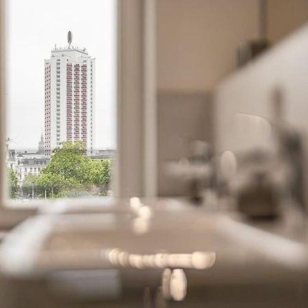 Stylisches Zentrales City-Apartment Mit 2 Balkonen Leipzig Exteriör bild